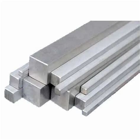 En 32b square bright bar  These bars are used for making shafts, gears, studs, pins and gears