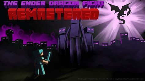 Ender dragon fight remastered  Ultra Realistic Minecraft Ender DragonThis is the end