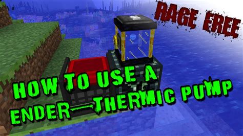 Ender thermic pump Lava generators combustion engines produce the energy that I need