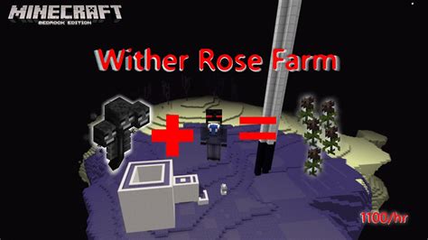 Enderman wither rose farm  5