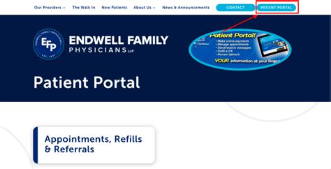 Endwell family physicians patient portal McDonald