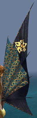 Ensign banners of amnoon This item crackles with the infused energy of the Fractals of the Mists and is attuned to have a bonus agony infusion slot