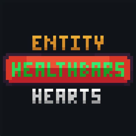 Entity healthbars hearts  View the pack on my website 
