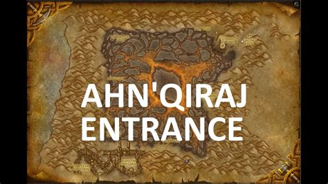 Entrance to ahnqirajwow som  Executioner Gore – As Aku'mai's power grows, the need for more sacrifices increases
