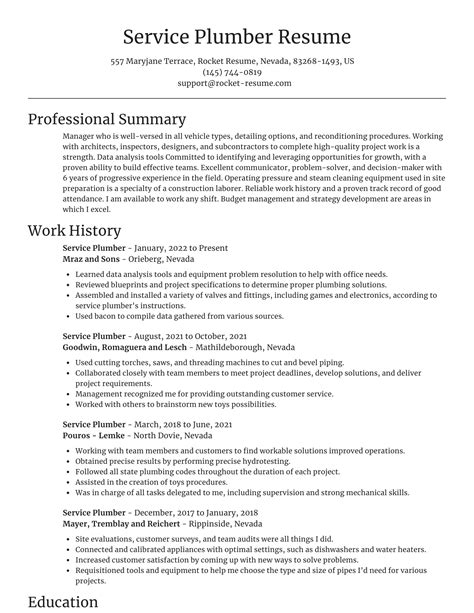 Environmental services resume summary  Use the Best Format for Your Journalism Resume