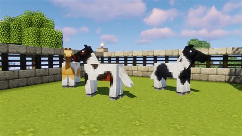 Equestrian texture pack 2! This resource pack adds a new model and texture for the