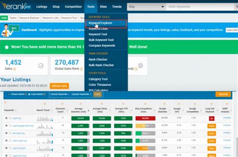 Erank keyword tool Quick SERP Analysis: Keyword Overview and Difficulty