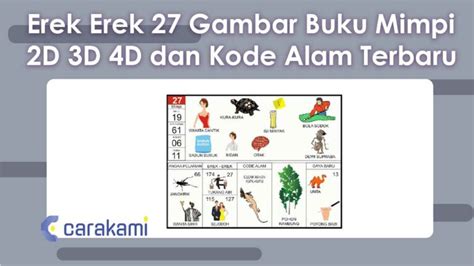 Erek errk 27  Menurut Buku mimpi 46 angka ini sering dilambangkan dengan kegiatan olahraga terjun bebas dan untuk barangEREK EREK 26; EREK EREK 27; EREK EREK 28; EREK EREK 29; EREK EREK 30; EREK EREK 31; EREK EREK 32; EREK EREK 33; EREK EREK 34; EREK EREK 36; EREK EREK 37