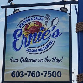 Ernie's seaside restaurant seabrook photos  Sitting directly on Seabrook Harbor, the views are great and the breeze is unbeatable