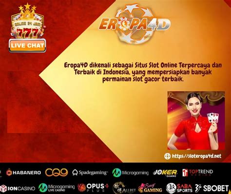 Eropa4d login  Eropa4D merupakan situs yang menyediakan permainan game online dan viral pada 2023