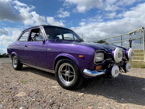 Escort 1300e for sale  The original steering wheel and the original wheels