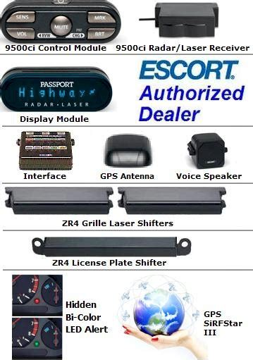 Escort 9500 ic radar bmw built in locatio Corvette Radar Detector - Escort Passport 9500I Radar Detector