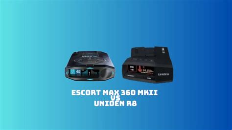 Escort max 360 mkii vs uniden r8 Shop for escort 360 max at Best Buy