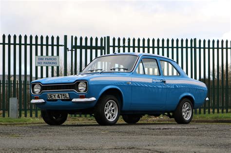 Escort mk1 restoration  Registration RXF 76L Chassis Number BFATMK00344 Odometer reading 21187` Estimate £38000-£45000 There was, in the early days of the Ford Escort, a higher performance version for rallies and racing