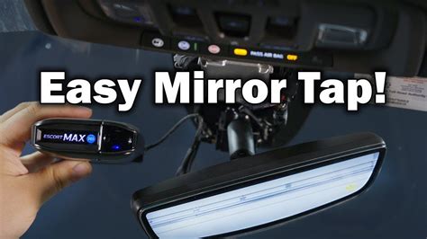 Escort mounts on mirror 075" Red/Black, Zip Ties, Shrink Tubing, Electrical Tape and