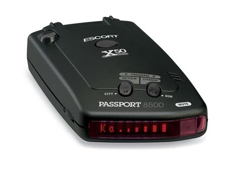 Escort passport 8500 x50 radar detector  However, you can also instantly customize it for your unique driving preferences, including Power-On indication, Meter type, AutoMute, Brightness level, including full Dark Mode, Audio Tones, and selectable radar and laser bands