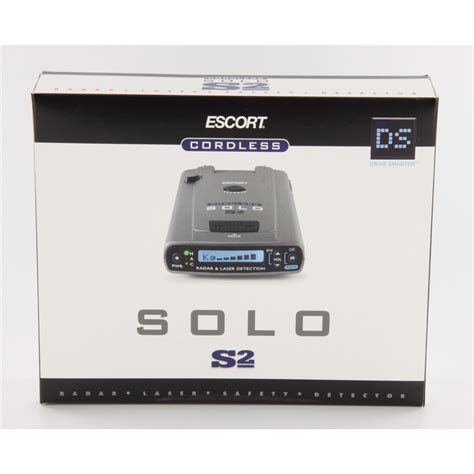 Escort radar solo s2  Solo S2 Cordless radar detector