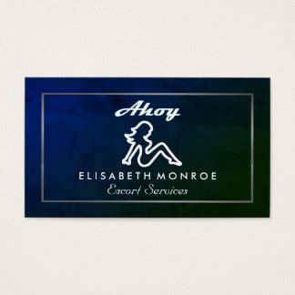 Escort service business cards ideas  Blue and Orange Painting Services Logo