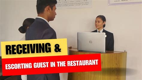 Escorting a guest  From escorting guests to rooms to assisting in arranging reservations, Guest Relation Officers ensure a pleasant and satisfying stay at a hotel