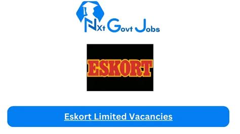 Eskort vacancies 2023  ESTCOURT, KWAZULU NATAL