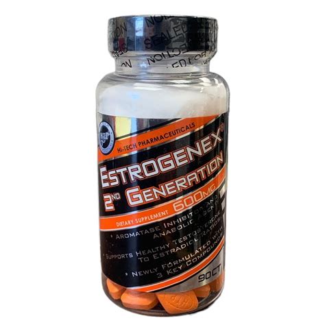 Estrogenex 2nd generation review  Estrogenex® 2nd Generation (a new and improved Estrogenex® with even more state-of-the-art compounds) is a Hi-Tech Muscle & Strength and Healthcare supplement whose formulation incorporates 6-bromoandrostenedione, chrysin, indole-3-carbinol (IC3), coumesterol, Eurycoma longifolia, muira-puama, and quercitin