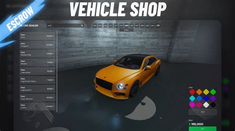 Esx vehicleshop  Jan 21, 2022 #3 cfxregame said: I am with you with a very nice car store script