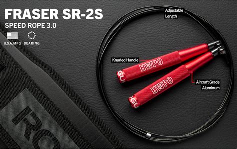 Ethos speed rope  Best for CrossFit, double unders, HIIT, weight loss, and cardio