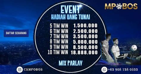 Event parlay 3 tim 000