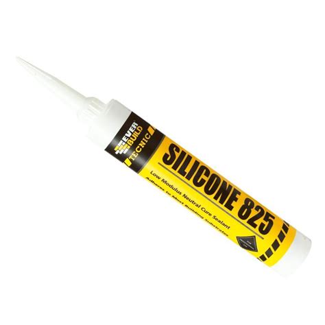 Everbuild silicone 825 screwfix  Order No Nonsense General Purpose Silicone Sealant Black 310ml at Screwfix