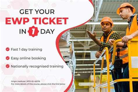 Ewp ticket  Our course of EWP ticket in Brisbane covers the required skills to conduct a platform well