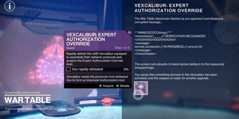 Excalibur expert authorization override mystery Look down to the left of the platform to see a green switch you can activate