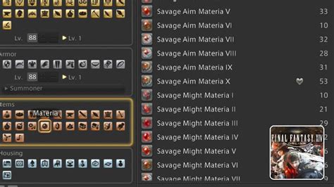 Extract materia ffxiv  I would *highly* recommend waiting until you have access to the Market Board to do the ARR relic weapon simply because of the materia requirement