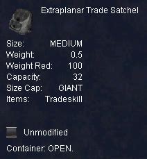 Extraplanar trade satchel  Contribute to nuttann/nuttann