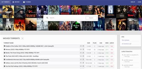 Extratorrents site  KickassTorrents – Another well-known torrent site with tons of options for streaming