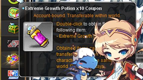 Extreme growth potion maplestory  1: Mysterious Cryptic Chest: Untradeable, 7-day duration