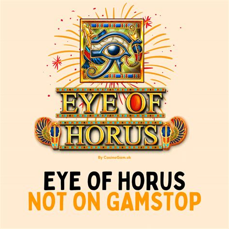 Eye of horus not on gamstop Play as much as you want in slots such as Starburst not on gamstop, bingo, poker, and a selection of other interesting games