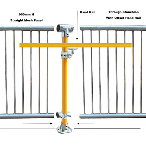 Ezyrail modular handrail system  Safety Xpress sells a high quality Australian made 6500mm of kick panel for dda stanchions
