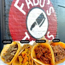 Fabos tacos menu Click to select menu
