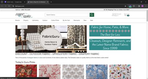 Fabric guru coupon  Updated on Sept 09 2023