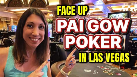 Face up pai gow las vegas  Zarach, Due to COVID-19 and at the manufacturer’s request, the following games can be dealt face-up until further notice: DJ Wild Stud Poker Fortune Pai Gow Poker Fortune Pai Gow Poker Progressive I Luv Suits Poker No other modifications to the dealing procedures, game rules, or payouts are authorized