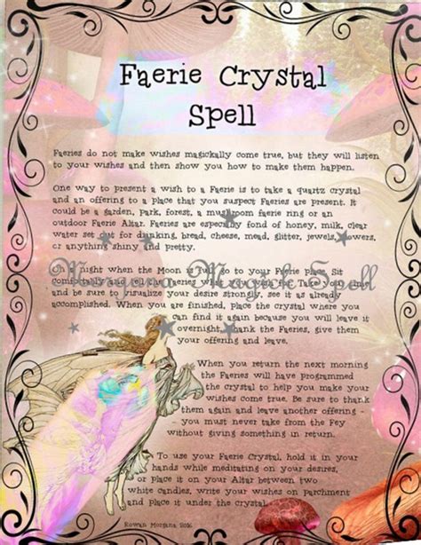 Faerie spells echtgeld  Gloves of Fae, Faerie caps, Take your magick and around my garden wrap