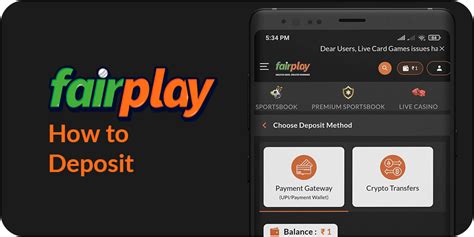 Fairplay minimum deposit These tables show the minimum deposit & withdrawal amounts for the payment method as well as how long it will take to process a deposit or withdrawal