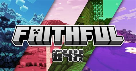 Faithful 64x bedrock 1.20  x 16