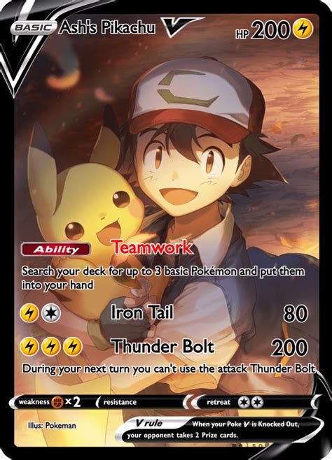 Fake pokemon card generator  This is an idea that I think would be really cool to see on real cards in the future~