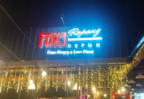 Fake ropang depok kota depok jawa barat  Telepon : 0817100868