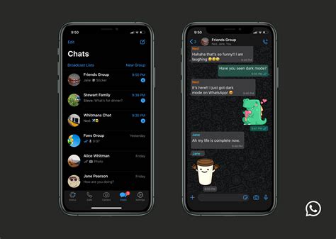 Fake whatsapp chat dark mode iphone  Select whether you want the export to Attach Media or continue Without Media to begin the process