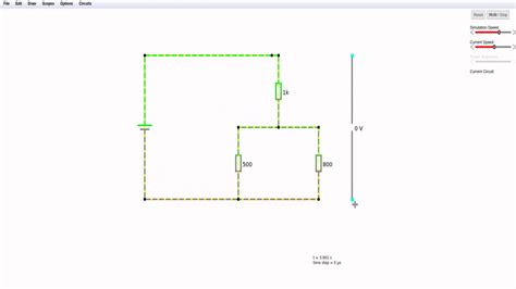 Falstad circuit simulator  Over time, the voltage across the inductor decreases, allowing the flow of current to slowly increase until it acts as a closed