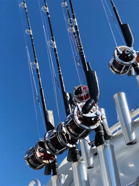 Fareharbor fishing  Charter Distance: 2-10 miles offshore (depending on conditions) Capacity: The Gulfstream IV is licensed for 67 passengers but to keep the trips more comfortable, our maximum is 45 fisherman