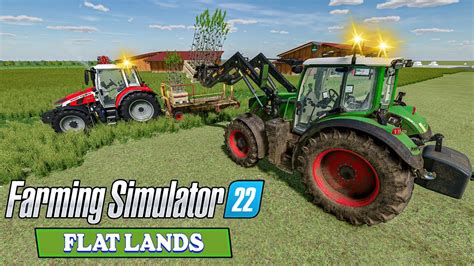 Farming simulator 22 flat map  Version