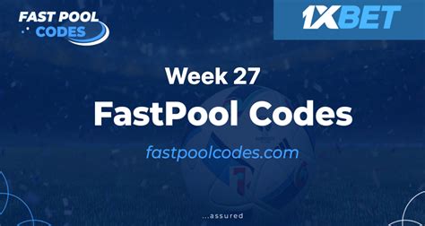 Fastpoolcodes But before you download the codes, kindly note the following: The Bet9ja pool codes are always posted on Fastpoolcodes every week